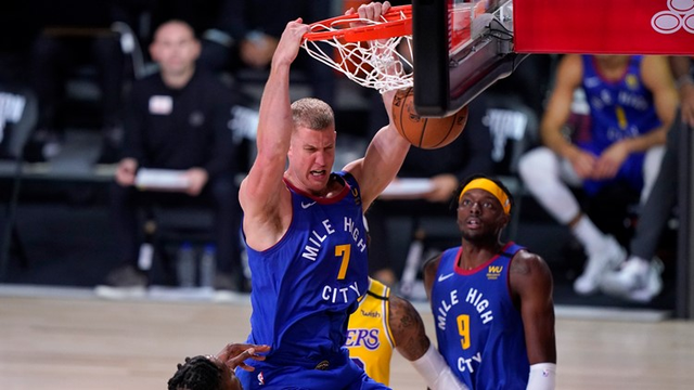  太阳加时险胜掘金登顶西部  