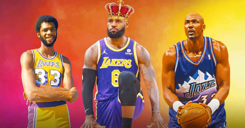  詹姆斯生涯总分超越贾巴尔登顶历史  